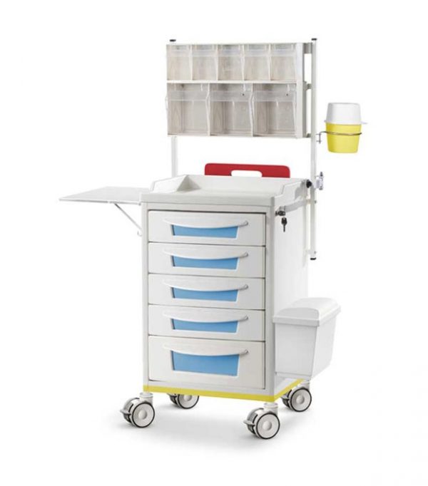 MEDICINE TROLLEY - PLASTIC