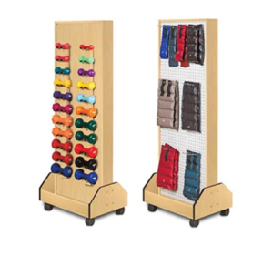 RACK FOR WEIGHT CUFFS AND DUMBBELLS