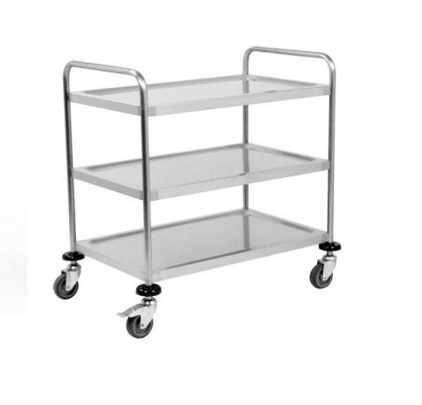 INSTRUMENT TROLLEY - 3 SHELVES
