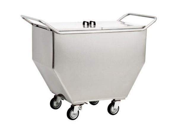 WASTE TROLLEY - STEEL