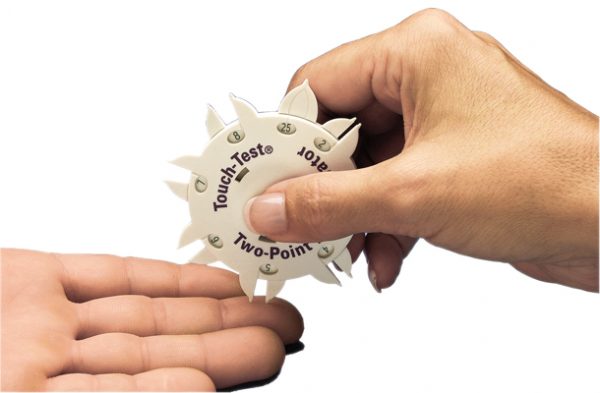 TWO POINT DISCRIMINATOR WHEEL