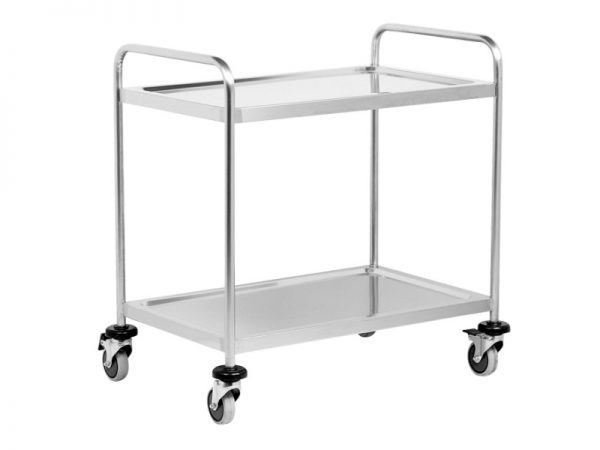 INSTRUMENT TROLLEY - 2 SHELVES