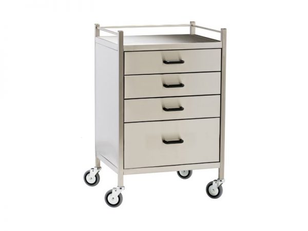 ANESTHESIA TROLLEY - STEEL