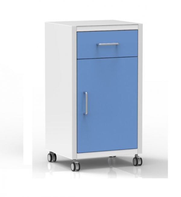 BEDSIDE CABINET - METAL